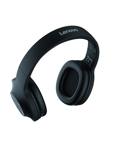 CUFFIA LENOVO BLUETOOTH 5.0 EXTRA BASS 300H SB