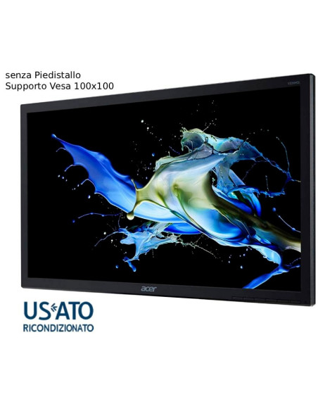 MON 22 REF ACER V226HQLBBD FHD BLK VGA/DVI SENZA PEDISTALLO