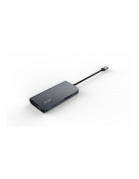 MINIDOCK LMP USB-C 8PORTE SPACEGRAY HDMI-RJ45-SD-MICRO SD-3 USB-1 USB-C