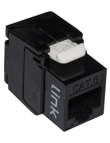 KEYSTONE UTP CAT.6 RJ45 NERO 180? TOOLESS CONTATTI DORATI 50 MICRON