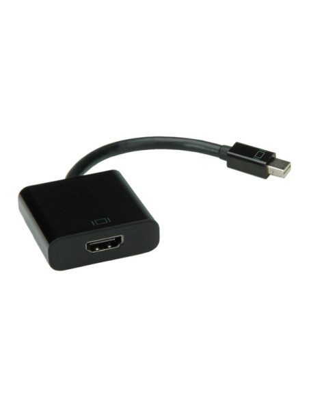 ADATTATORE MINI DP-HDMI 2K M/F 1920x1080/1200 @60Hz CON CAVO 015MT