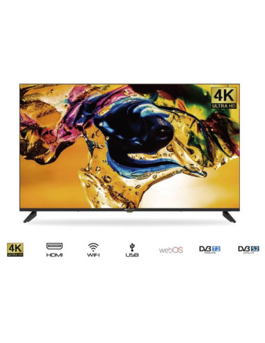 TV 50 BOLVA 4K UHD SMART WIFI WEBOS TV DVBTS DVBT2