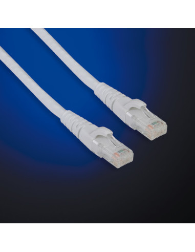 CAVO RETE UTP CAT.6 10MT LS0H GRIGIO HALOGEN FREE NO SCHERMATO