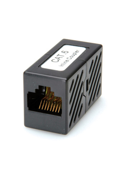 COUPLER CAT6 RJ45 UTP F/F NERO