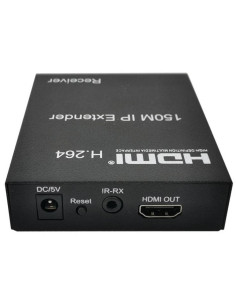 EXTENDER HDMI TRAMITE CAVO RETE CAT 5E/6 FINO 150MT COLLEG. RETE CON IP