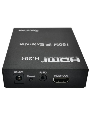 EXTENDER HDMI TRAMITE CAVO RETE CAT 5E/6 FINO 150MT COLLEG. RETE CON IP