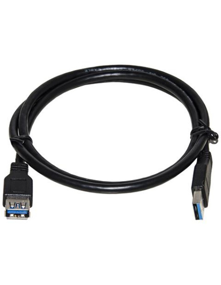 CAVO USB 3.0 A-A 1MT M/F BK PROLUNGA IN RAME