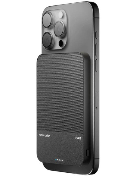 POWER BANK 5000MAH QI2 CLASSIC BK USB-C  NATIVE UNION MAGSAFE BLACK