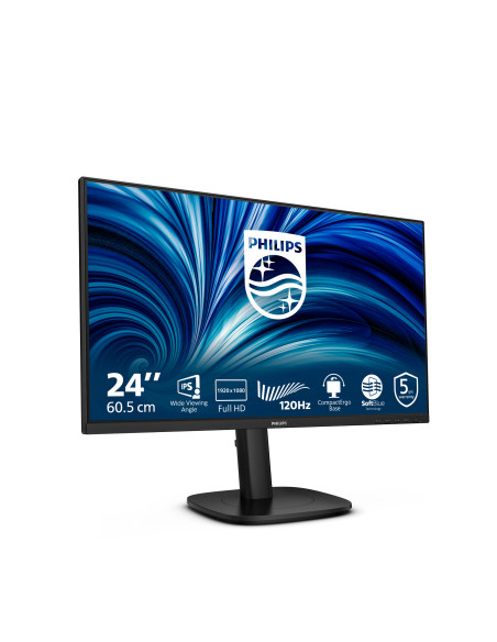 Philips Serie 3000 24B2N3200J/00 Monitor PC 60,5 cm (23.8") 1920 x 1080 Pixel Full HD LCD Nero