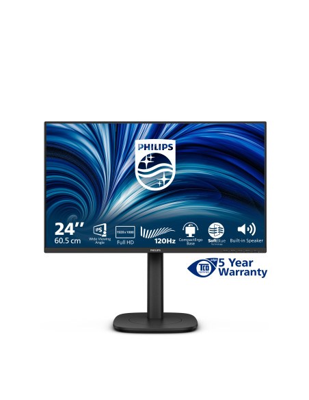 Philips Serie 3000 24B2N3200J/00 Monitor PC 60,5 cm (23.8") 1920 x 1080 Pixel Full HD LCD Nero