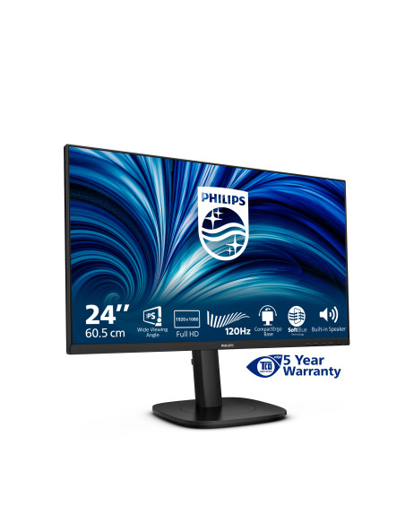 Philips Serie 3000 24B2N3200J/00 Monitor PC 60,5 cm (23.8") 1920 x 1080 Pixel Full HD LCD Nero