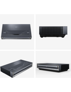 Hisense PX3 TV retroproiettore Proiettore a raggio ultra corto 2800 ANSI lumen UHD 4K (3840x2160) Nero, Grigio scuro 2