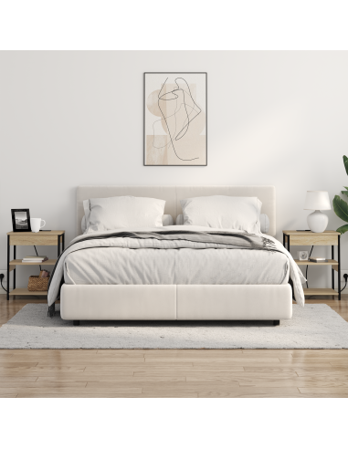 Armadio da Notte Rovere Sonoma 41 x 31 x 51 cm