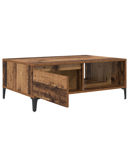 Tavolino da salotto Legno vecchio 90 x 60 x 35 cm