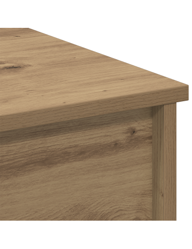 Tavolino da salotto Rovere artigianale 80 x 50,5 x 41,5 cm