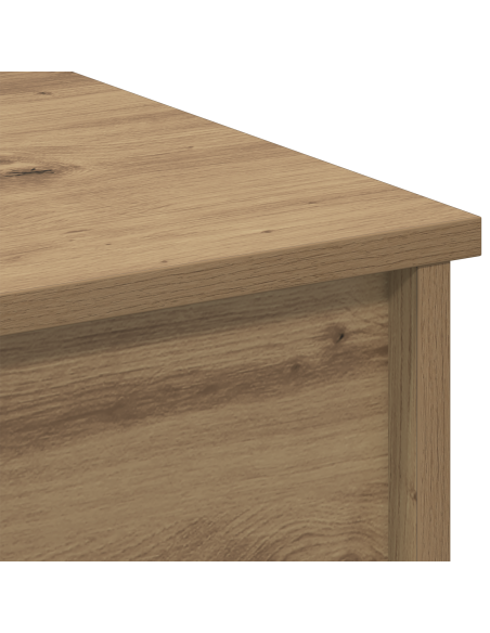 Tavolino da salotto Rovere artigianale 80 x 50,5 x 41,5 cm