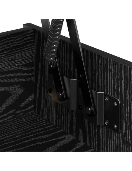 Tavolino da salotto Rovere Nero 80 x 50,5 x 41,5 cm