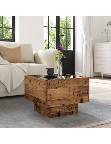 Tavolino da salotto Legno vecchio 40 x 40 x 30 cm
