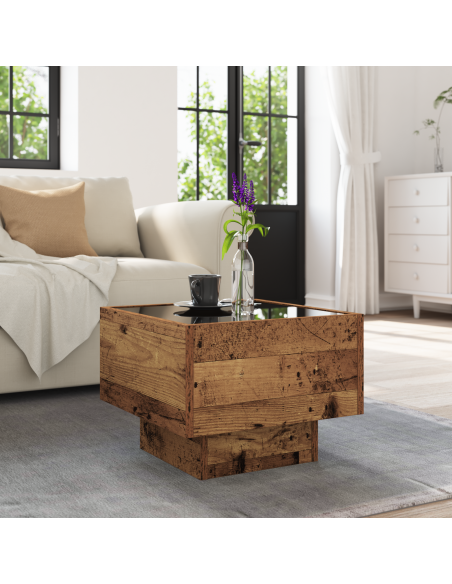 Tavolino da salotto Legno vecchio 40 x 40 x 30 cm
