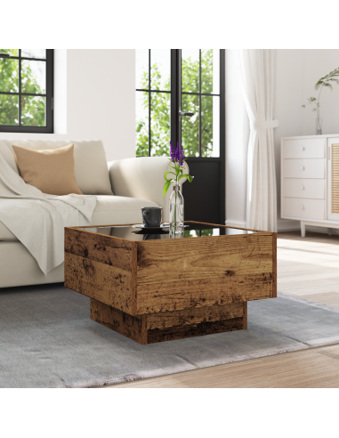 Tavolino da salotto Legno vecchio 50 x 50 x 30 cm