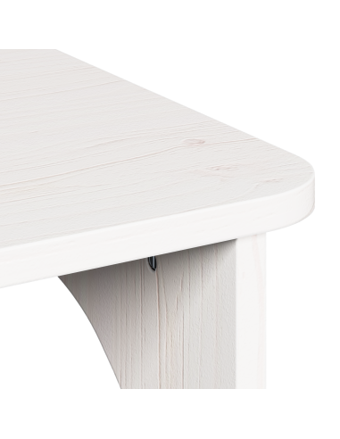 Tavolino da salotto Bianco 80 x 50 x 31 cm