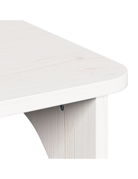 Tavolino da salotto Bianco 80 x 50 x 31 cm