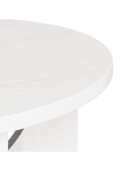 Tavolino da salotto Bianco 50 x 50 x 35 cm