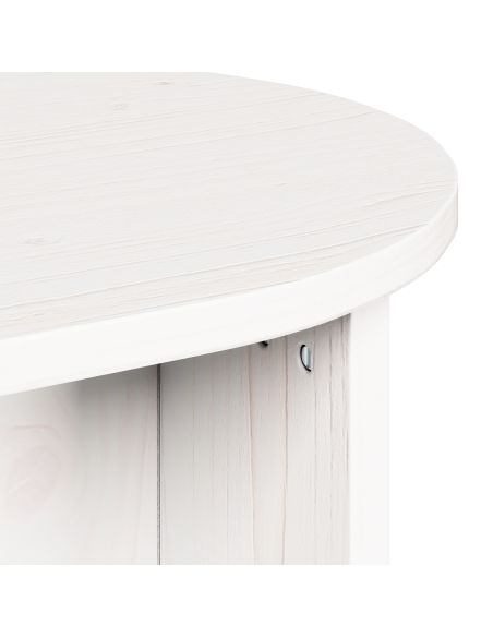 Tavolino da salotto Bianco 80 x 39,5 x 35 cm