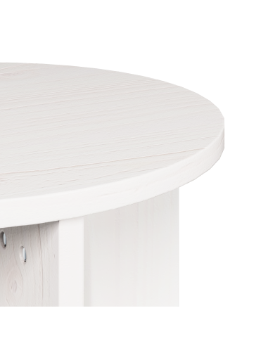 Tavolino da salotto 2 pcs Bianco