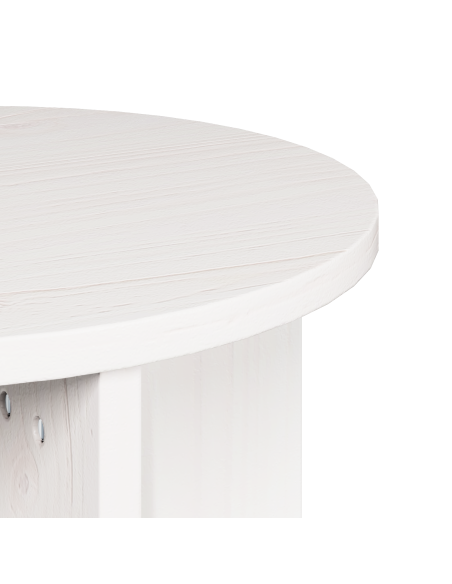 Tavolino da salotto 2 pcs Bianco