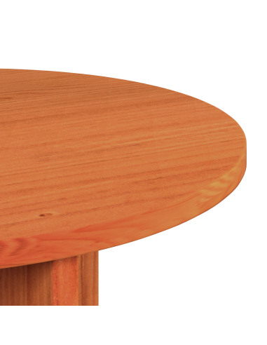 Tavolino da salotto 2 pcs Marrone cerato Legno massello di pino