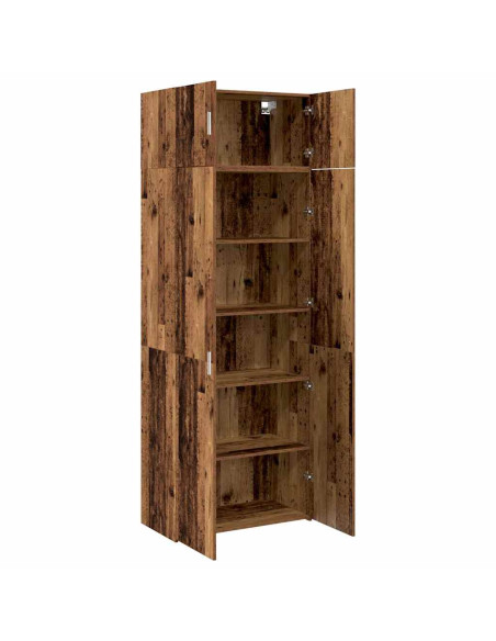 Armadio 3 pcs Legno vecchio
