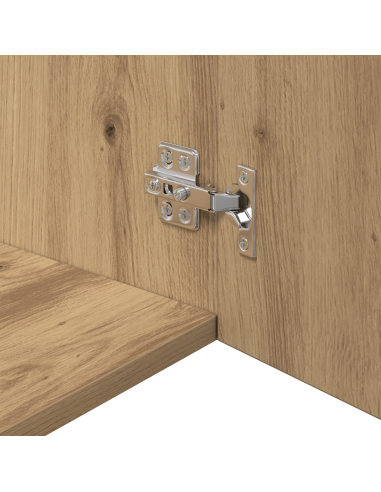 Armadietto a muro rovere artigianale 50 x 42.5 x 40 cm