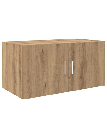 Armadietto a muro rovere artigianale 80 x 42.5 x 40 cm