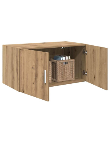 Armadietto a muro rovere artigianale 80 x 42.5 x 40 cm