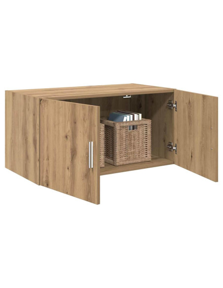 Armadietto a muro rovere artigianale 80 x 42.5 x 40 cm