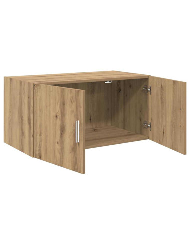 Armadietto a muro rovere artigianale 80 x 42.5 x 40 cm