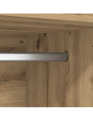 Guardaroba con lo scaffale Rovere artigianale 50 x 50 x 200 cm