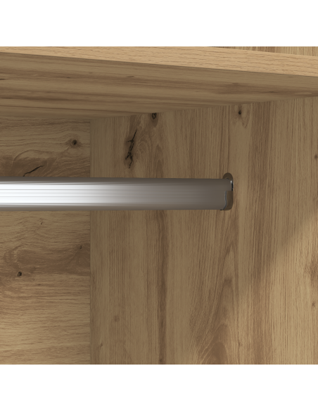 Guardaroba con lo scaffale Rovere artigianale 50 x 50 x 200 cm