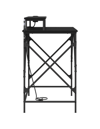 Scrivania Rovere Nero 100 x 50 x 86,5 cm Legno multistrato