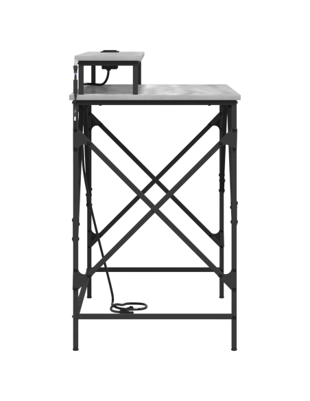 Scrivania Grigio Sonoma 100 x 50 x 86,5 cm Legno multistrato