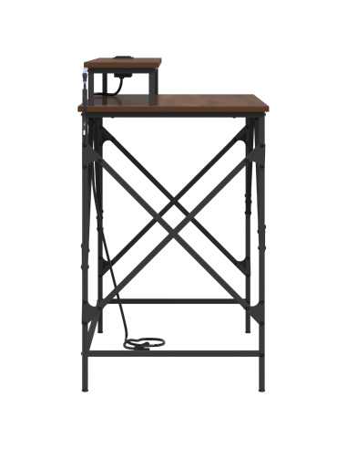 Scrivania Rovere Marrone 100 x 50 x 86,5 cm Legno multistrato