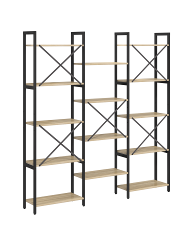 Libreria Rovere Sonoma 156 x 25 x 167 cm Legno multistrato