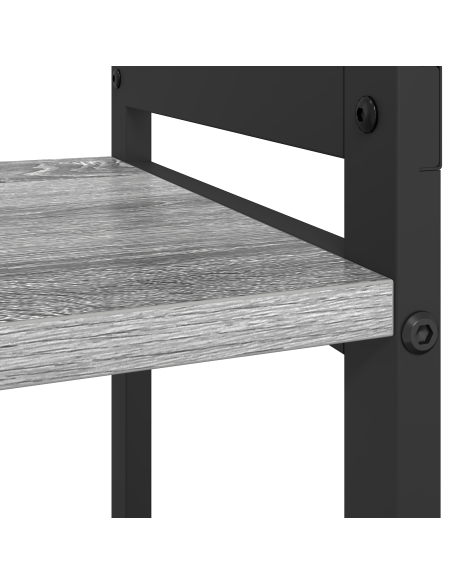 Libreria Grigio sonoma 60 x 30 x 85 cm Legno multistrato