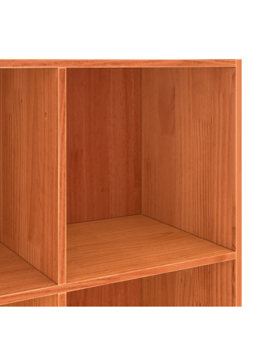 Armadio per Libri Marrone cerato 104 x 33 x 110 cm