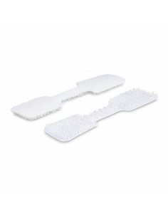 StarTech.com Etichette per cavi da 9cm, confezione da 100, bianco, Etichette per la gestione cavi con fissaggio a strappo, etich