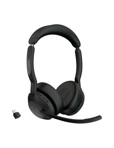 Jabra Evolve2 55 Auricolare Wireless A Padiglione Ufficio Bluetooth Nero