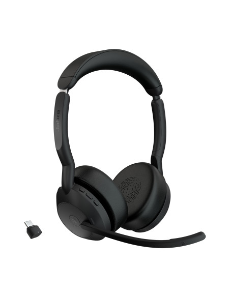 Jabra Evolve2 55 Auricolare Wireless A Padiglione Ufficio Bluetooth Nero