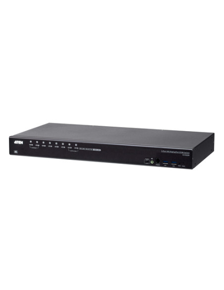 ATEN Switch USB 3.0 4K DisplayPort KVM a 8 porte