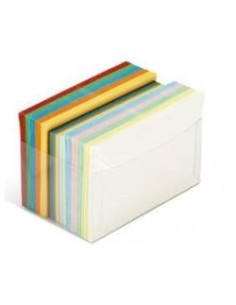 CF100BUSTE CART. COLORI ASS 9X14